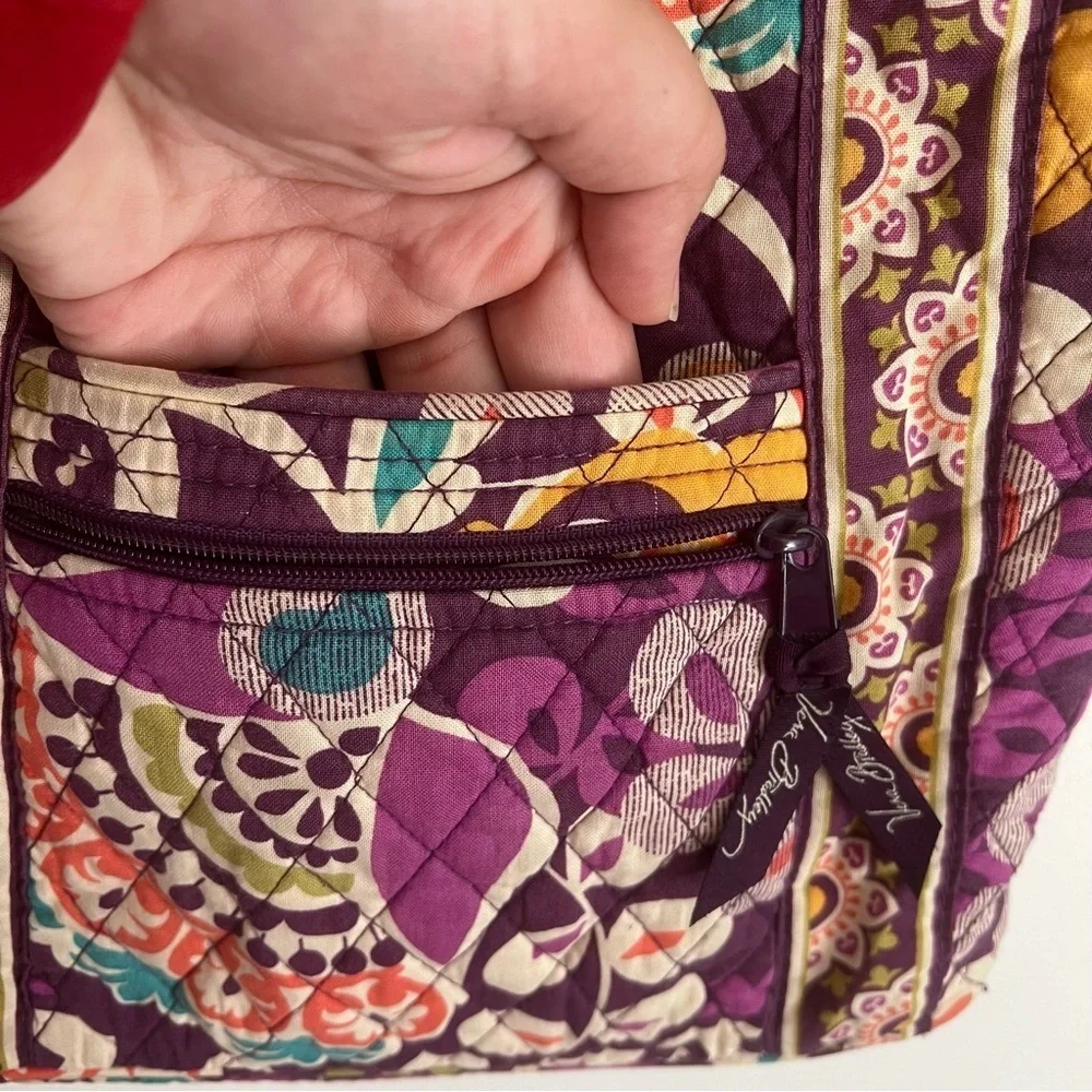 Vera Bradley Purple floral Crossbody Bag - Picture 7 of 7